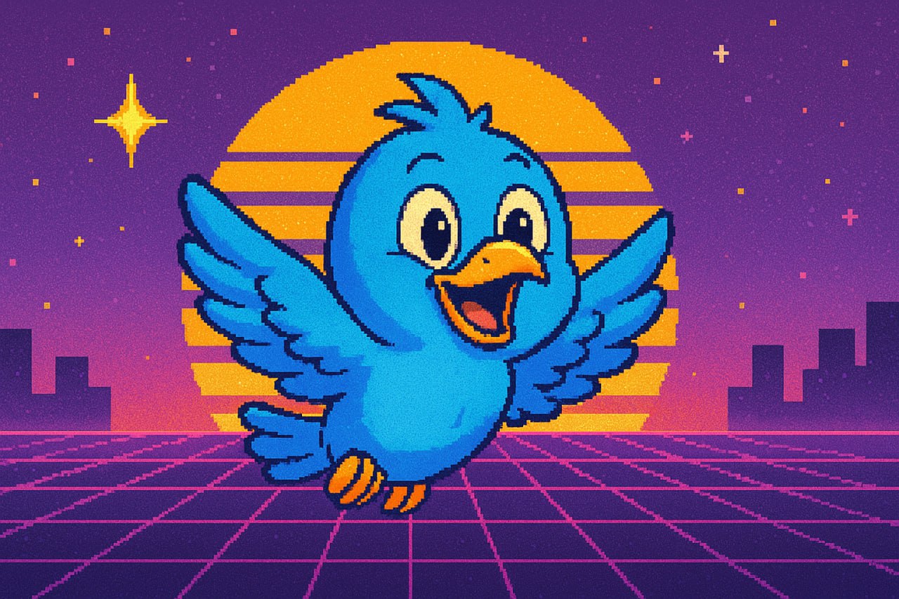 Twitter blue bird logo history - The voice of crypto Twitter before becoming X