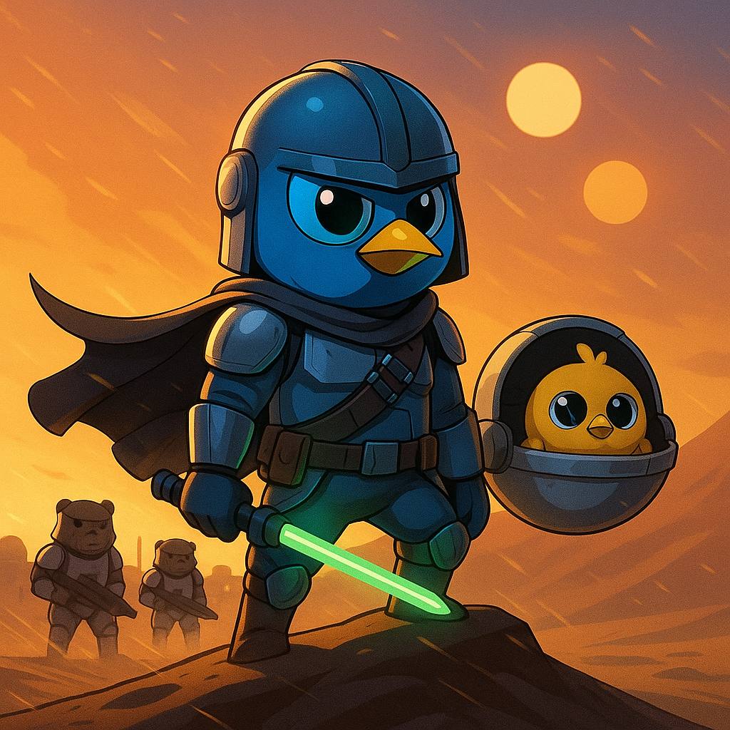 $SIMON community spirit meme - Blue bird crypto Twitter family